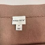 Ava & Viv  Beige Pencil Skirt Photo 7