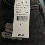 PacSun 27 High Rise Boy Shorts Denim Jean Ripped NWT New With Tags NEW Photo 3