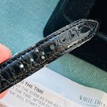 Vintage Elizabeth Taylor Withe Diamonds watch and earrings set with box Photo 3