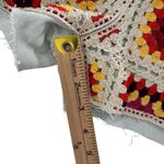 NWT Kohl's SO Juniors Crochet Granny Square High Waisted Denim Shorts Size 3 26" Red Photo 8