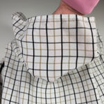 J.Jill  Plaid Button Down Tunic Top Size XL Classic Minimalist Fall Relaxed Soft Photo 1