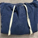 Forever 21  navy drawstring sweatshirt Photo 2