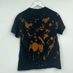 Tupac Poetic Justice Custom Bleach Dye Splatter Graphic Tee SZ M Size M Photo 3