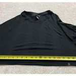 Victoria's Secret Victoria’s Secret Black Long Sleeve Cropped T-Shirt Lounge Wear Size Small #B1.. Photo 7