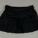 Nine West Black Ruched Pleated Swim-Skirt Bathing Suit Beach Bikini Swimsuit Swimwear Bottoms Size S π€ Photo 0