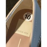 New Dolce Vita Cream Loafers 10 Women’s Slip In Pump Plastic Chain Clear Heeled Photo 10