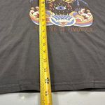 Hurley NWT  Shirt Womens S Grey The Eye of The Paradise Boyfriend Tee Photo 3