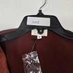 LPA Criss Cross Blouse in Cherry Brown Photo 12