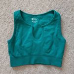 Women’s Teal Sports Bra / Tank Top Green Photo 0