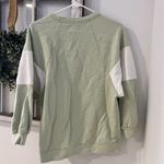 Madewell  MWL Oversized Raglan Sweatshirt Green, 100% Cotton, Size XS Photo 6