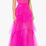 Betsy and Adam Ruffle Tulle Gown Photo 0