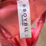 Soybu  Circle Print Racerback Pink Dress with Built in Bra Women's Size Small Photo 7