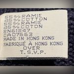 The Eagle's Eye Vintage 1992 Women’s Size S Holly Navy/Red Christmas Sweater Blue Photo 10