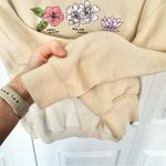 Disney  Princess Beige Floral Graphic Sweatshirt MEDIUM Photo 3