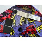 NWT! Sfera Collection Fluid Wide Leg Purple Floral Pants, Sz: L (b41) Size L Photo 3