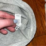 Aerie  grey and white collared pull over long sleeve size large Photo 4