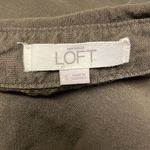 Loft  Army Green 1/2 Button Elastic Waist Jogger Jumpsuit w/Tassel Stripe Belt- S Photo 14