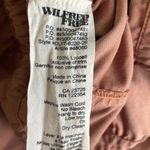 Aritzia Wilfred Free Terra Cotta Lyocell Drawstring Waist Crop Overalls Photo 6
