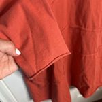 Cynthia Ashby Lagenlook Pumpkin Spice Cotton Cowl Neck Pocket Dress W1767 Sz M Orange Size M Photo 2