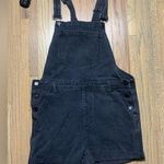 Lazy Oaf  black overalls shorts Photo 0