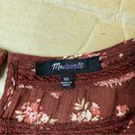 Madewell  Ladder-Trim Ruffle Top in Homestead Bouquet Photo 6