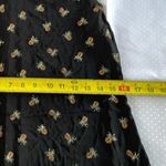 Ronni Nicole  II Tank Dress Women's Sz 10 P Black Acetate Pineapple Print Y2K Photo 5