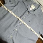 Susan Bristol Vintage gingham check camp shirt with embroidered flowers on pocket 90s blouse Photo 5