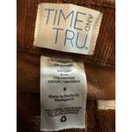 Time and Tru Brown Corduroy Bootcut Jeans Pants Women Size 8 Boho Western Photo 3