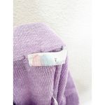 Free People  Beach Malibu Surf Knit Shorts Size Large Purple Boho Loungewear Photo 5