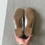 Naturalizer Huntley Silver Metallic Block Heel Square Toe Pumps Dress Shoes Sz 8 Photo 6