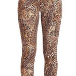 L'Agence Margot High-Rise Print Ankle Skinny Paisley Leopard Jeans Size 25 NWT Photo 3