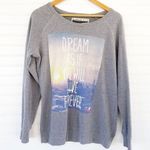 Graphic Crewneck sweatshirt Size Medium Gray Photo 0