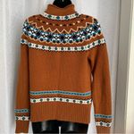 J.Crew Fair Isle Turtle Neck Sweater. Sz:XS Photo 2