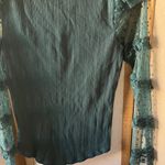 Free People  Deep Teal Knit Top large Photo 15