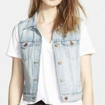 Madewell  Blue The Jean Vest Size XS Photo 0