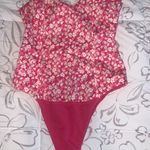 ZARA Floral Bodysuit Photo 0