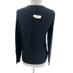 Cuyana NWT  Classic Cotton Cashmere Crewneck Sweater Black XS Photo 3