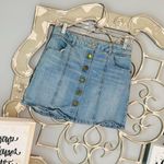 Rewind Denim Jean Skirt Western Button Down A Line  Size 3 Photo 5