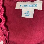 Sundance Peasant Bohemian Embroidered Lantern Sleeve Top in size M Size M Photo 13