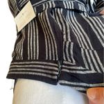 Loft 2 Piece Linen Jumpsuit Pinstriped Navy and White Womens Size 4P NWT Photo 5