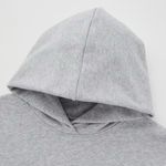 Uniqlo Sweat Shirt Slit Long-Sleeve Pullover Hoodie SWEATER Gray Size XS NEW Photo 4