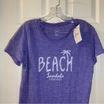 Gear for Sports NWT  Sandals Barbados Purple “Beach” Tee size M Photo 8
