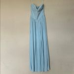 House Of CB  'Marcella' Ocean Blue Pleated Maxi Dress NWOT‎ size XS A-C Photo 3