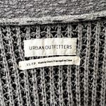 Urban Outfitters Gray Knit Oversized Open Cardigan Sweater Photo 5