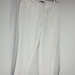 Banana Republic  linen white straight leg pants size 10 Photo 0
