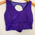 Born Primitive Purple Metallic Sports Bra Size M Photo 4