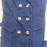 Venus  2 in 1 Denim Blazer White Long Sleeve  Size 4 Dress.                2835 Photo 1