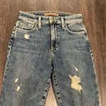 joe's jeans  The Charlie Distressed high rise skinny crop Photo 2