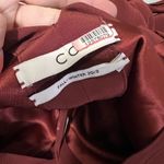 Pacific&Co  Red Belted Midi Dress Size Medium $825 Photo 9