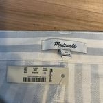Madewell Blue & White Striped Jean Skirt - NWT Photo 6